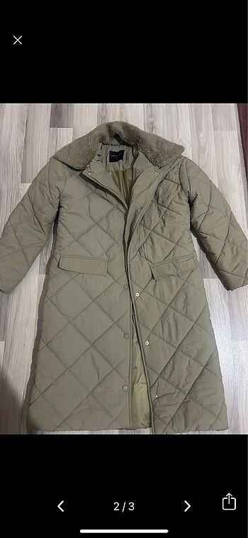 LC Waikiki LCW kadın uzun kapitone mont
