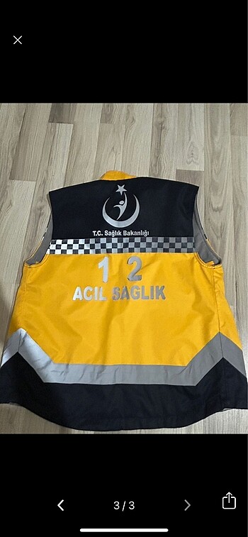 s Beden 112 paramedik yelek