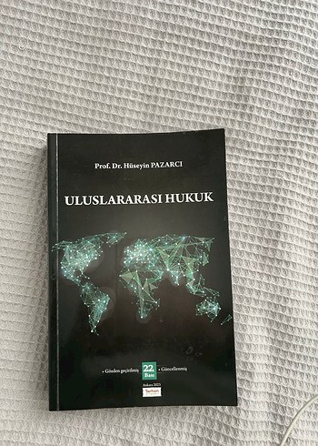 Uluslararası Hukuk Kitabı - Prof. Dr. Hüseyin Pazarcı