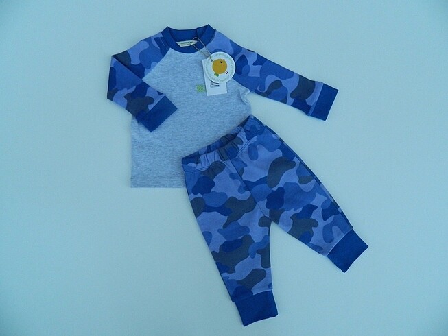 Organickid etiketli organik 9-12 ay 2li takım