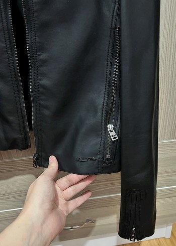 LTB Siyah Deri Biker Ceket