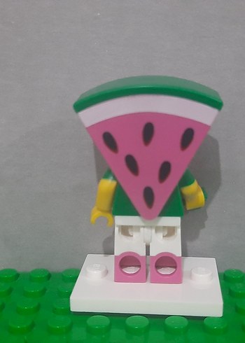 Diğer Lego Movie 2 Watermelon Dude minifigür