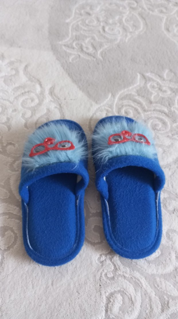 Mavi Çocuk Terlik - Görsel 2