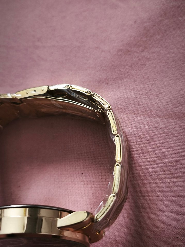 Altın Renkli Klasik Erkek Kol Saati - Görsel 2