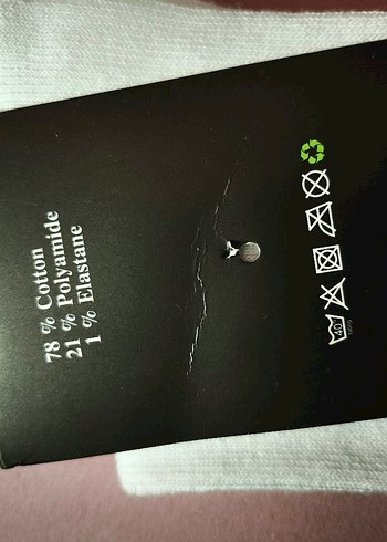 İşlemeli Kolej Çorap - Görsel 6