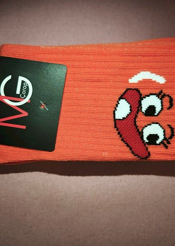 İşlemeli Kolej Çorap - Görsel 4