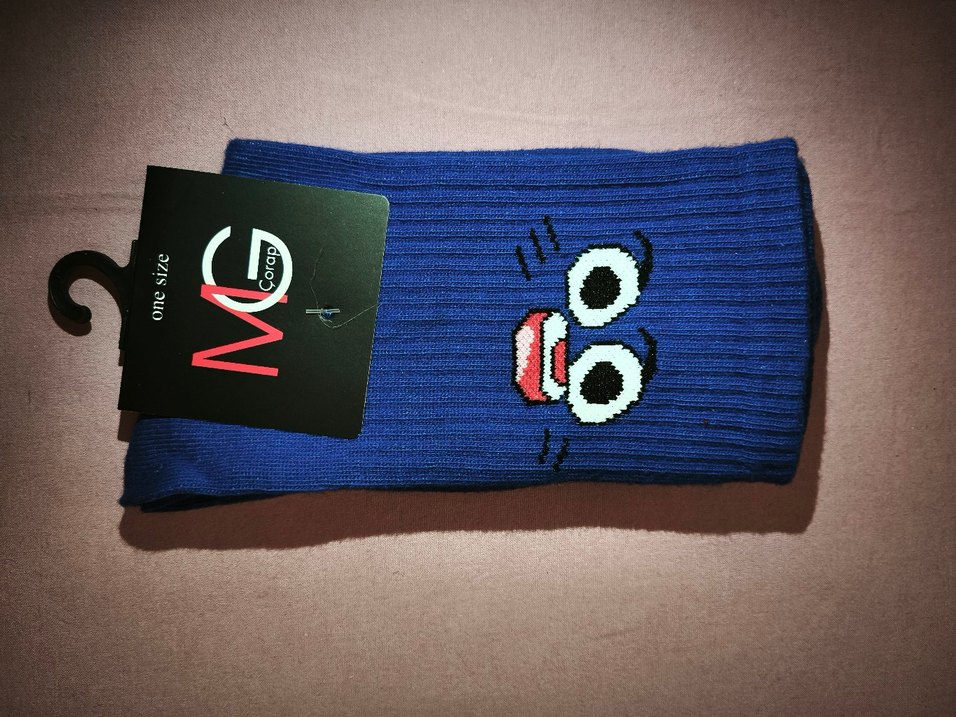 İşlemeli Kolej Çorap - Görsel 3