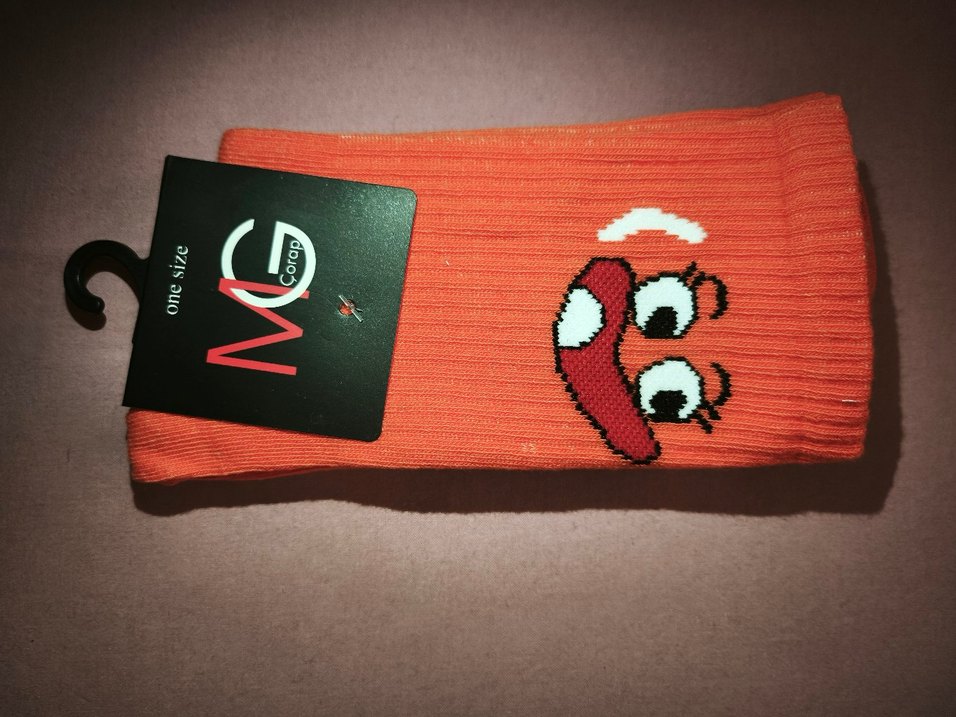 İşlemeli Kolej Çorap - Görsel 4