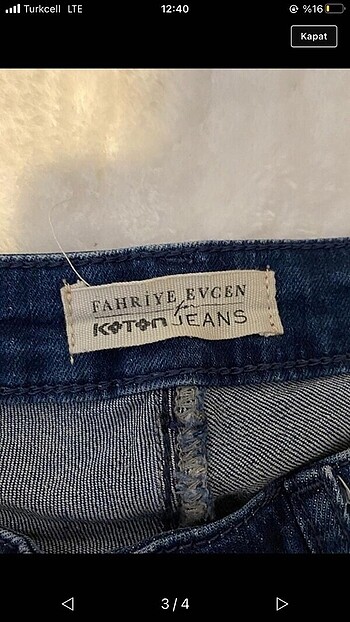 29 Beden Koton pantolon