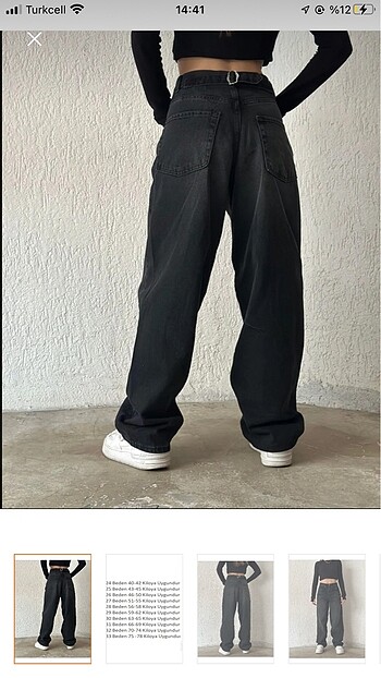 26 Beden BAGGY PANTOLON