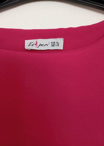 Drapeli Pembe Uzun Kollu Uzun Elbise - Görsel 3