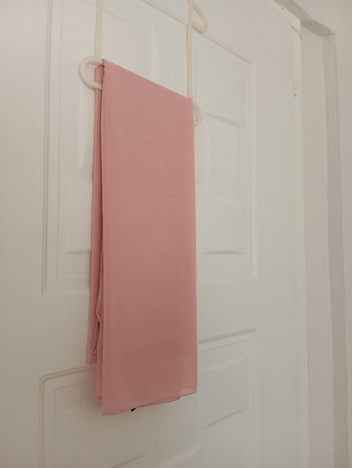 Bej Drapeli Kadın Şal - Görsel 2