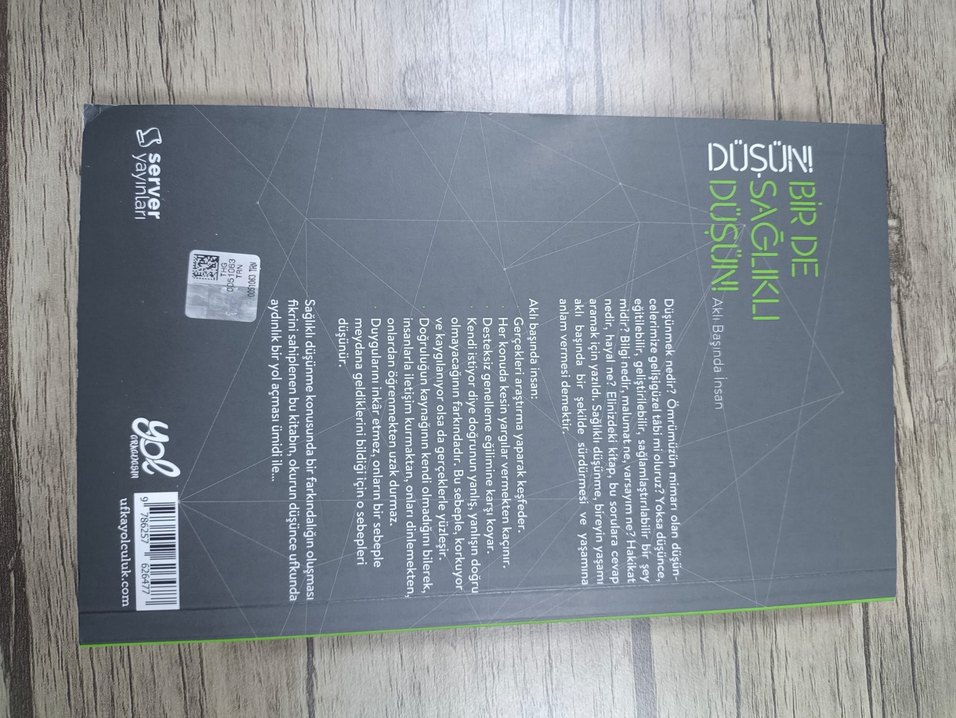 Bir De Sağlıklı Düşün Kitabı - Görsel 2