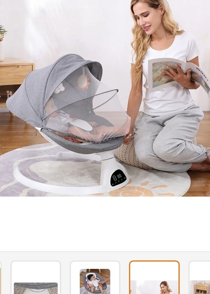 Elektrikli beşik  - Görsel 2