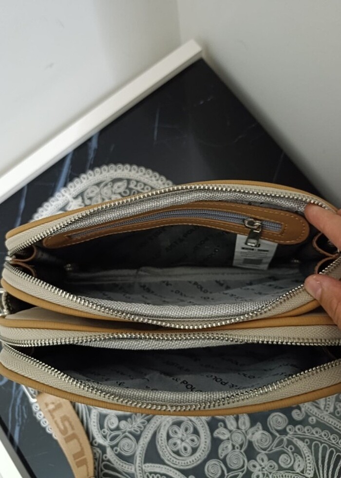 Just Polo Kadın Bej Çanta - Görsel 3