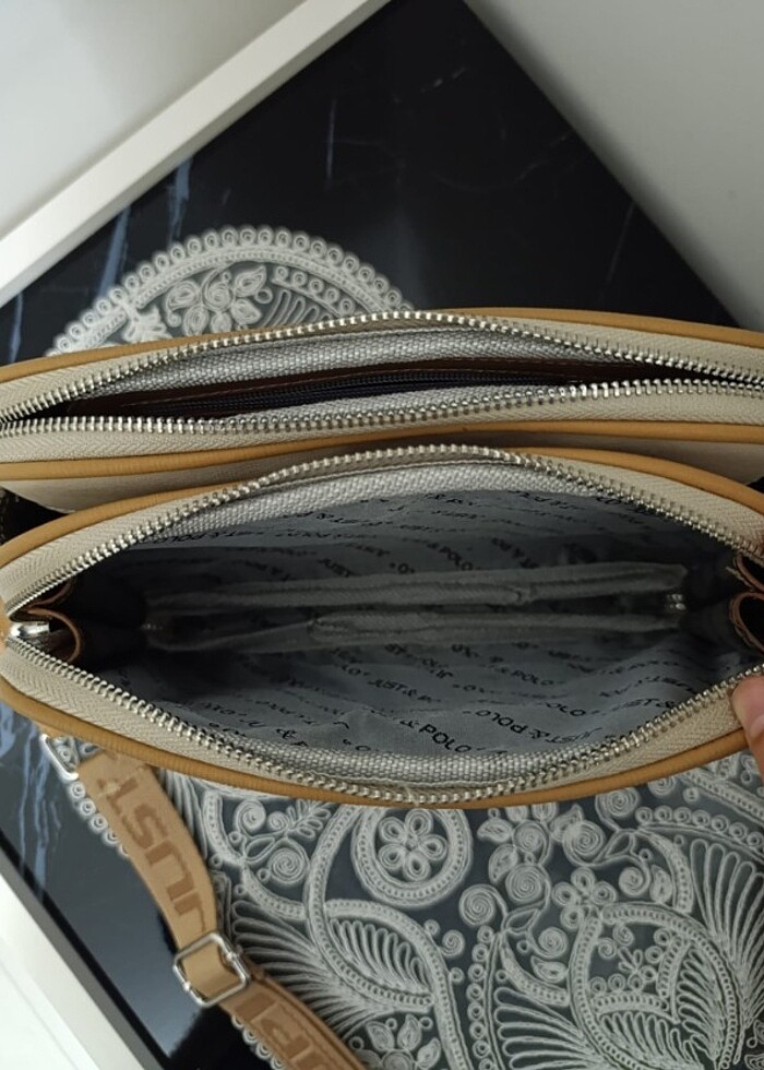 Just Polo Kadın Bej Çanta - Görsel 4