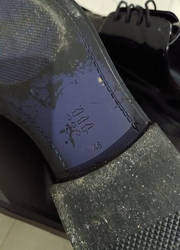 Kiğılı Siyah Klasik Rugan Ayakkabı - Görsel 5