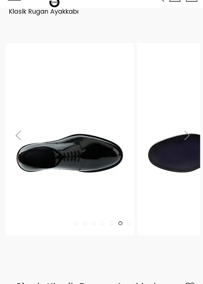 Kiğılı Siyah Klasik Rugan Ayakkabı - Görsel 2