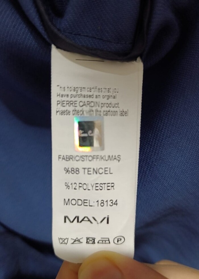 Pierre Cardin pardösü - Görsel 4