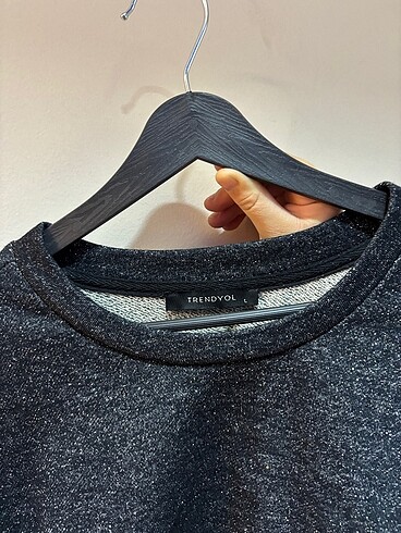 l Beden TRENDYOLMİLLA SİMLİ CROP BLUZ