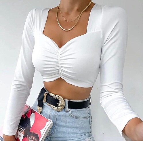 Crop bluz