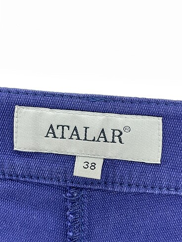 38 Beden lacivert Renk Atalar Düz Kesim %70 İndirimli.
