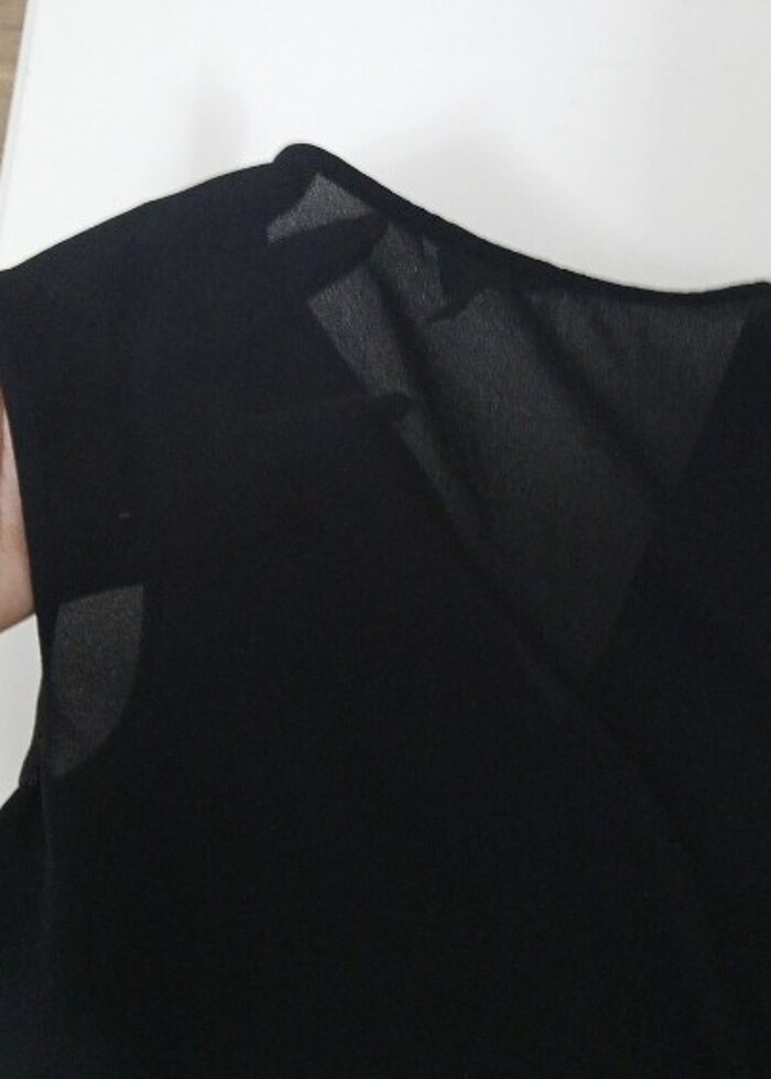 astarlı tül bluz rahat - Görsel 3