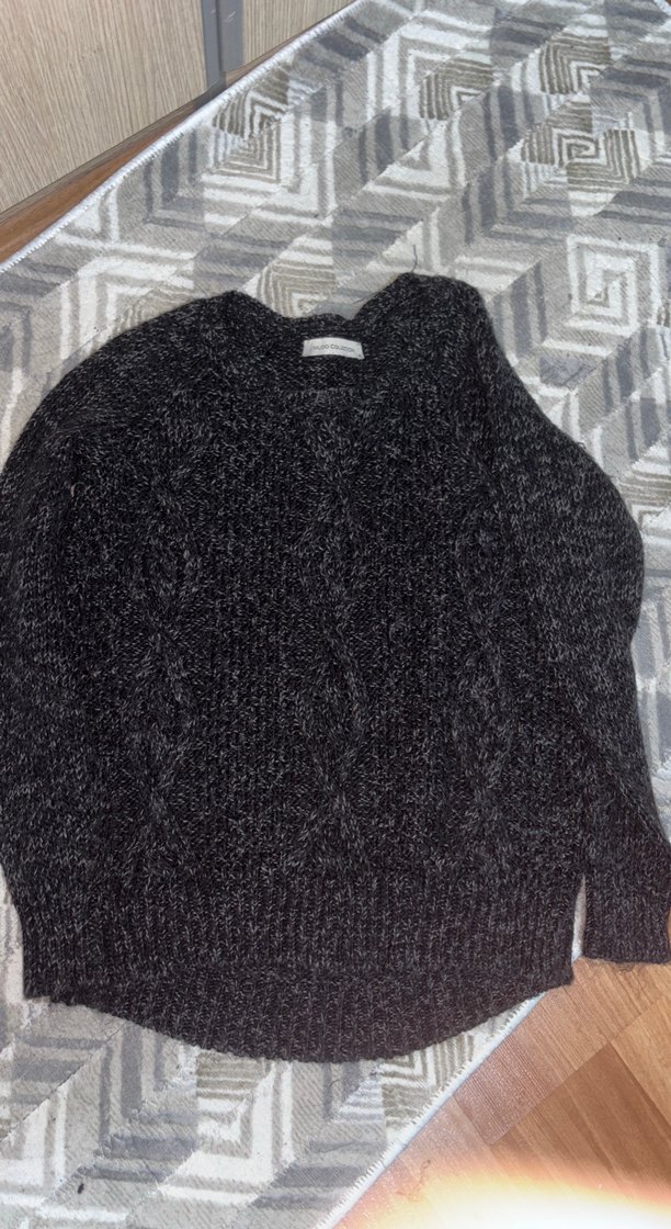 Örgü Kadın Süveter - Görsel 3