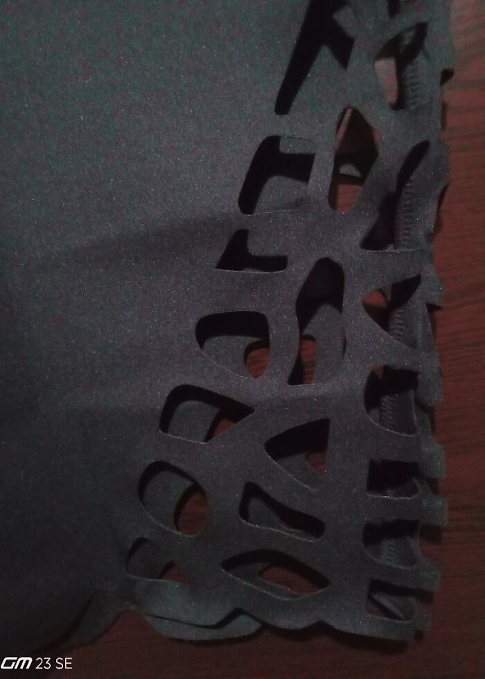 Likralı Diz Altı Etek - Görsel 2