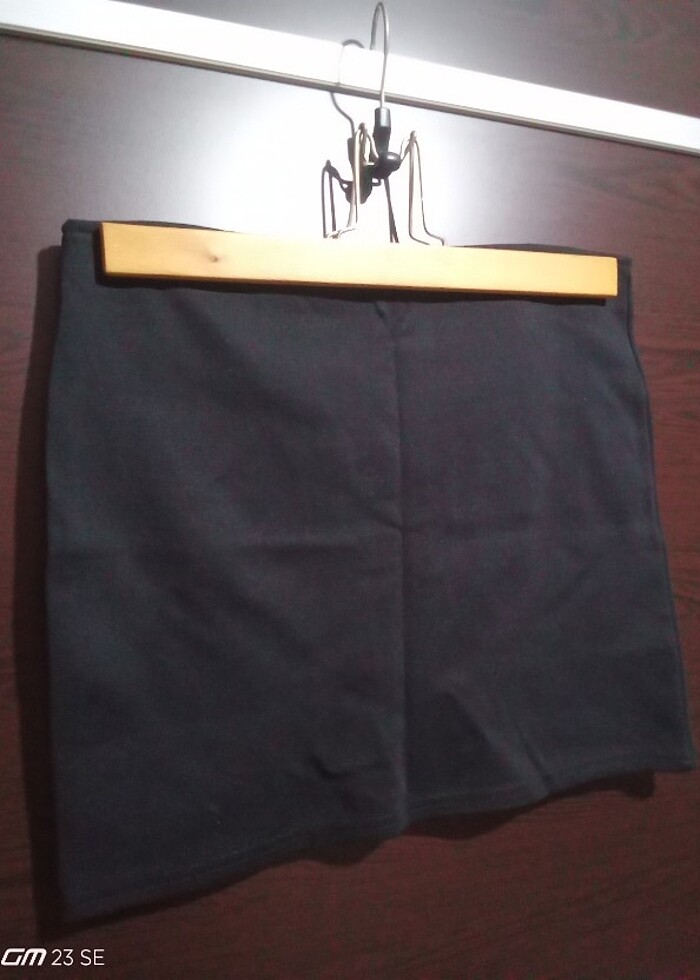 Likralı Mini Etek - Görsel 2