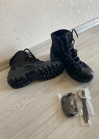 42 Beden siyah Renk Özkan deri sanayi marka zırh hibi bot