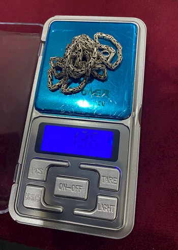 14 gram GÜMÜŞ KOLYE - Görsel 4