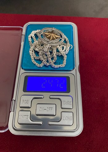 25 gram komple GÜMÜŞ KOLYE - Görsel 2