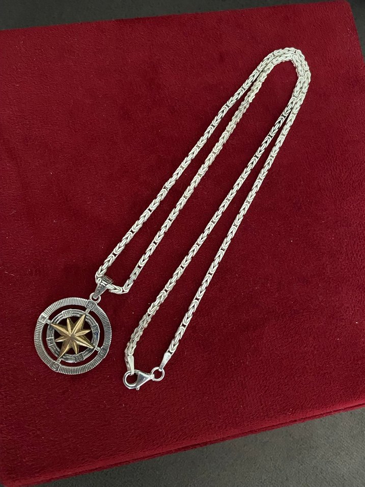 25 gram komple GÜMÜŞ KOLYE - Görsel 3