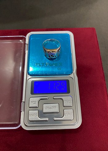 Eski el yapımı GÜMÜŞ YÜZÜK - Görsel 4