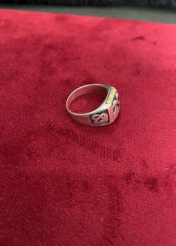 Eski el yapımı GÜMÜŞ YÜZÜK - Görsel 5