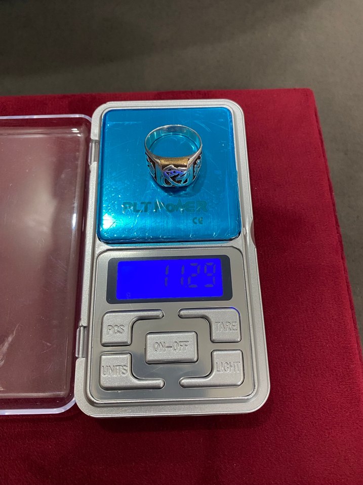 Eski el yapımı GÜMÜŞ YÜZÜK - Görsel 4