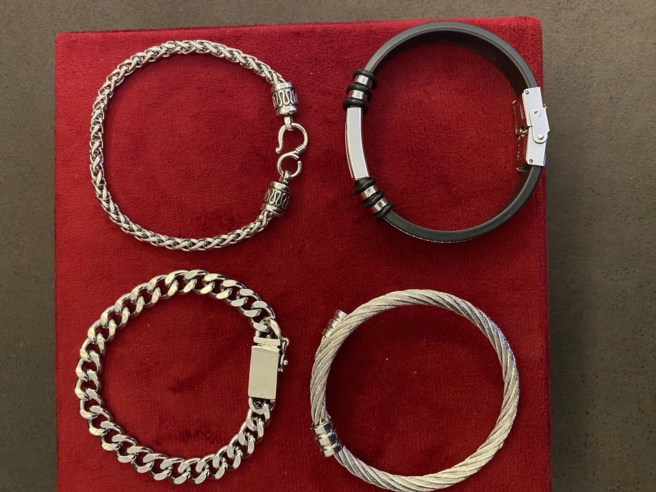 4 adet Çelik bileklik toplu verilecek - Görsel 5