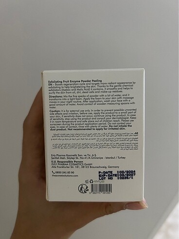 Diğer The Purest Enzim Peeling