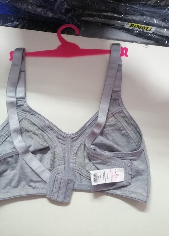 Dantelli gri Ecem Yıldız  - Görsel 2