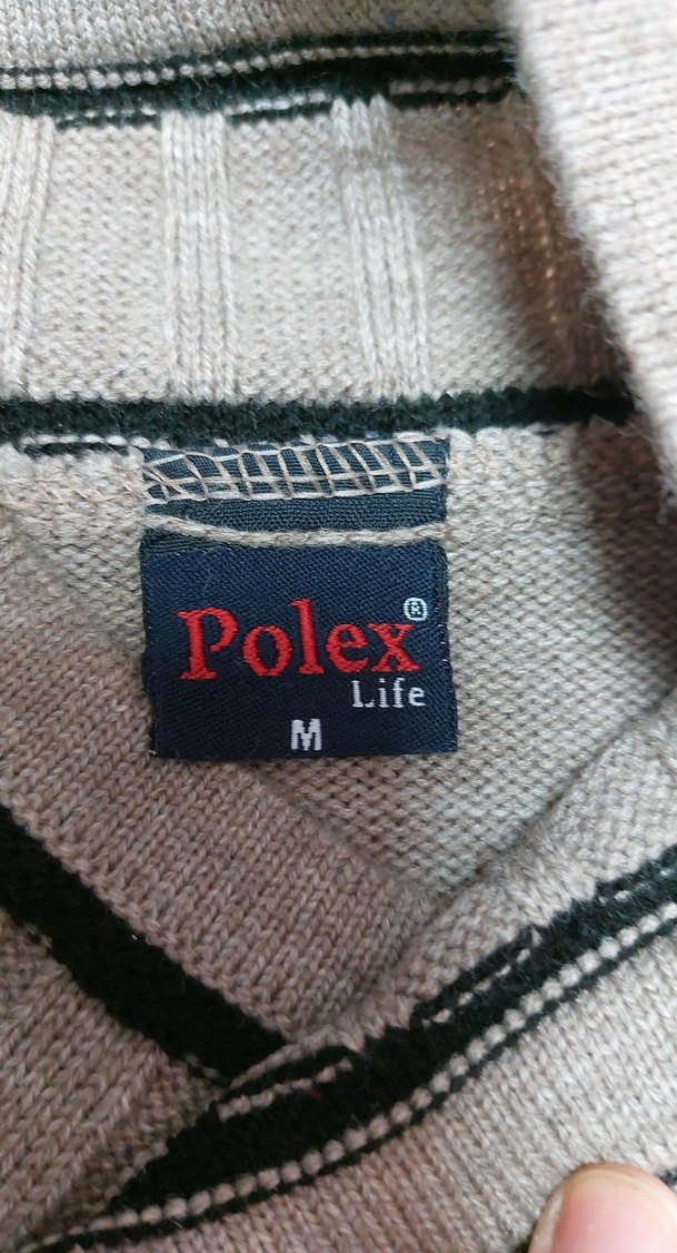 Gri V Yakalı Erkek Triko Kazak - Görsel 5