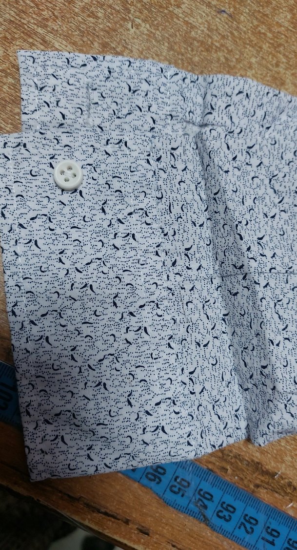 Düğmeli Uzun Kollu Erkek Gömlek - Görsel 3