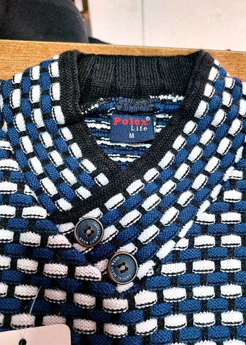 Desenli Erkek Triko Kazak - Görsel 2