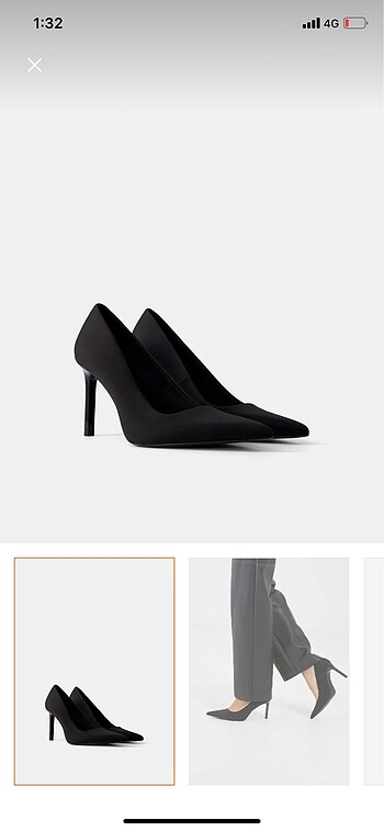 Stiletto Bershka yeni etiketli