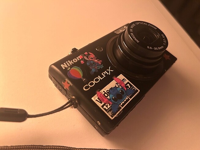 VINTAGE Nikon COOLPIX 12 Dijital Kamera Siyah