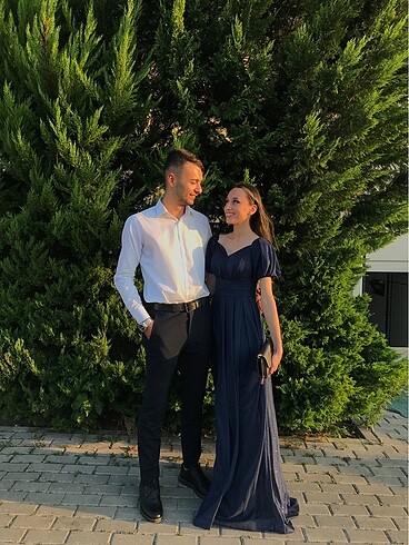 Diğer Lacivert abiye