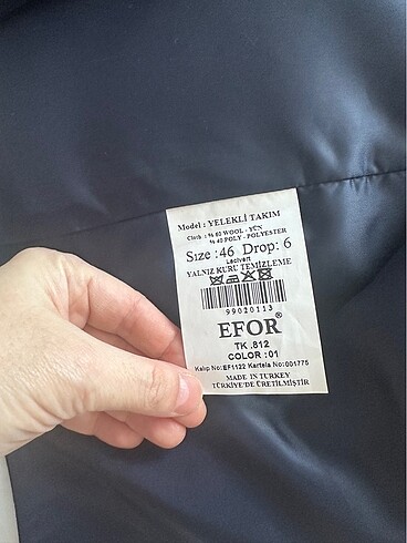 m Beden Efor pantolon yelek