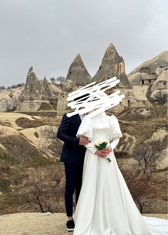 Nikah elbisesi özel dikim - Görsel 2