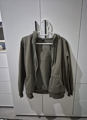 Defacto Defacto Kapüşonlu Fermuarlı Sweatshirt