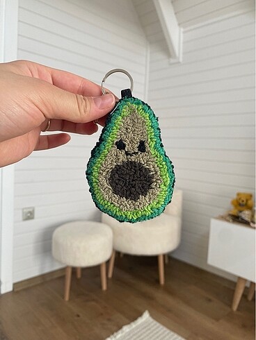 Avokado Anahtarlık